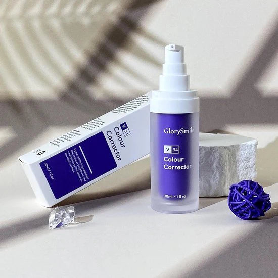 Blanchiment dentaire avec GlorySmile V34 Colour Corrector – (30ml)